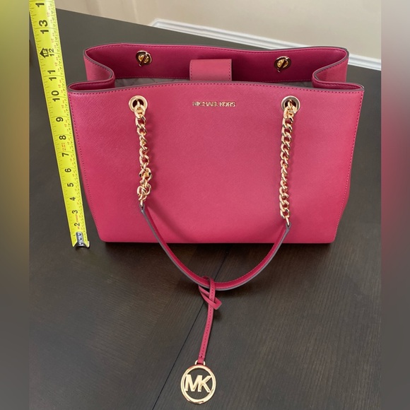 MICHAEL KORS SUSANNAH LARGE LEATHER TOTE BAG - Picture 11 of 12